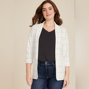 Open Front Blazer